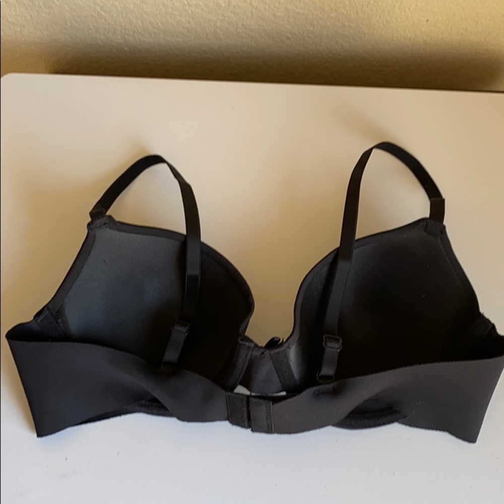 Just be Bra Black Smooth T-Shirt Bra - Sz 36B - Picture 3 of 5